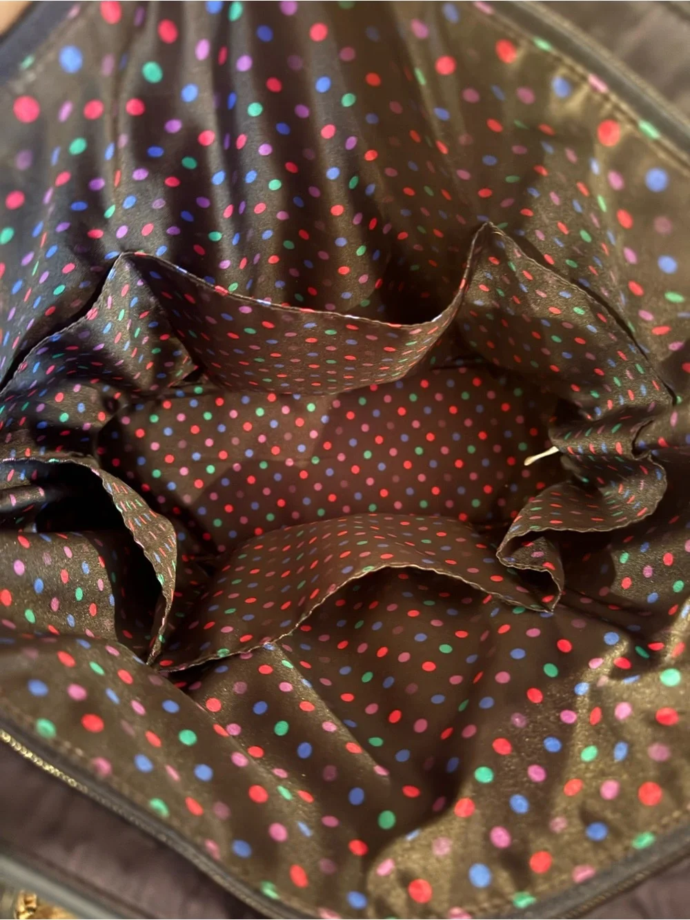 Vera Bradley Quilted Navy Blue Tote Bag – EUC, Minor Strap Pilling